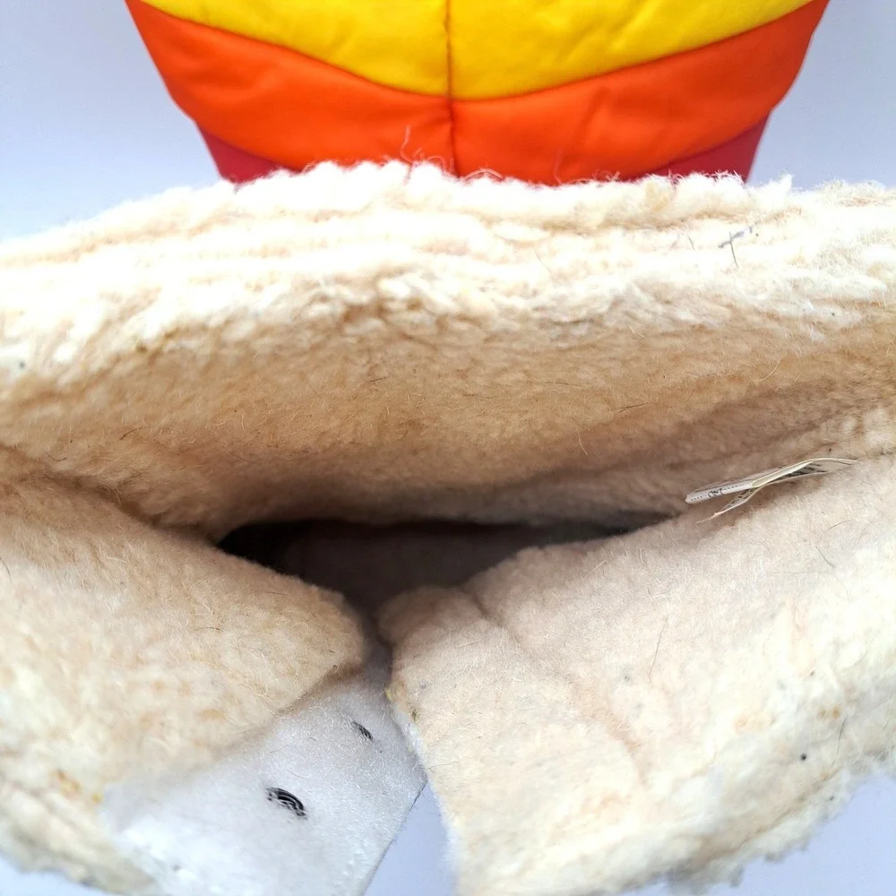 Bearpaw Rainbow Puffer Snow Boots Womens 10 Cozy Lined Winter Pull On